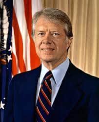 A close up of president jimmy carter